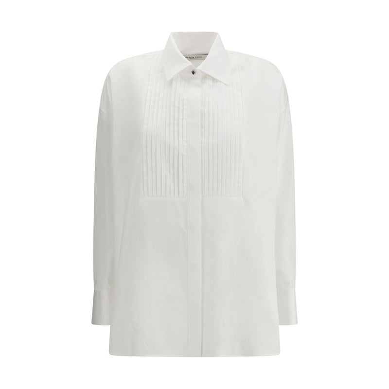 Chemise en Coton Blanche Golden Goose - Élégance Oversize