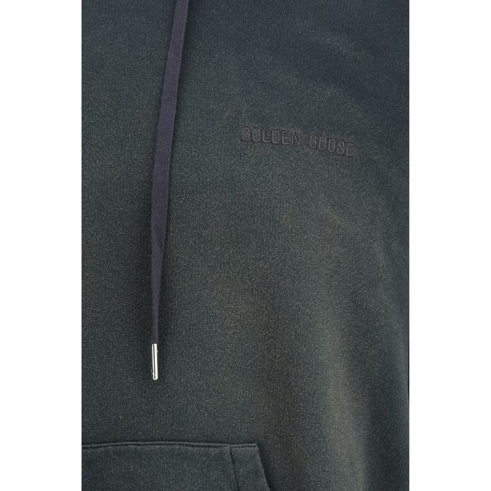 Golden Goose Green Cotton Sweatshirt - The Journey Unisex Hoodie