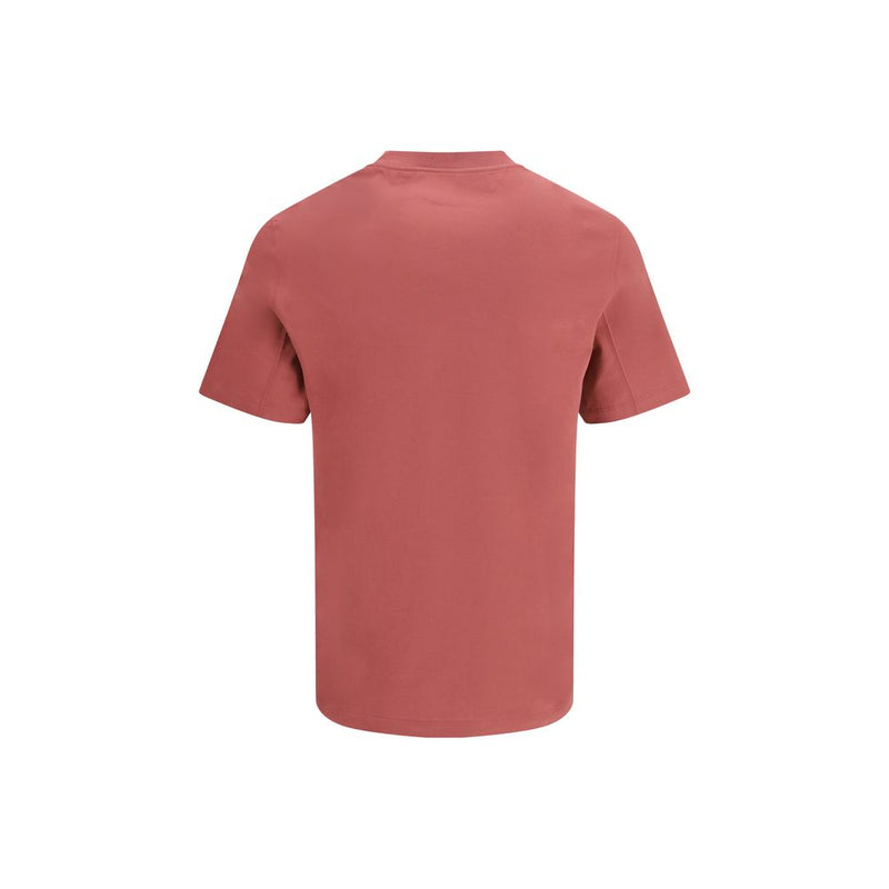 Brunello Cucinelli Rood Katoenen T-shirt met Lange Mouwen