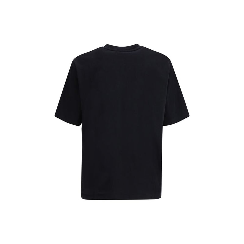 Dsquared² Black Cotton T-Shirt - Oversized Fit