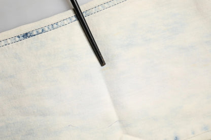 Diesel White Mid Waist Skinny Denin Casual Cotton Trouser Jeans