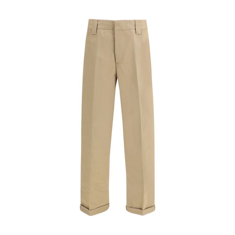 Pantalon Chino Bicolor en Coton Golden Goose