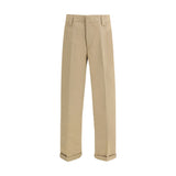 Pantalon Chino Bicolor en Coton Golden Goose