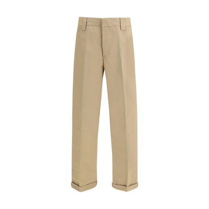 Golden Goose tweekleurige katoenen chinobroek