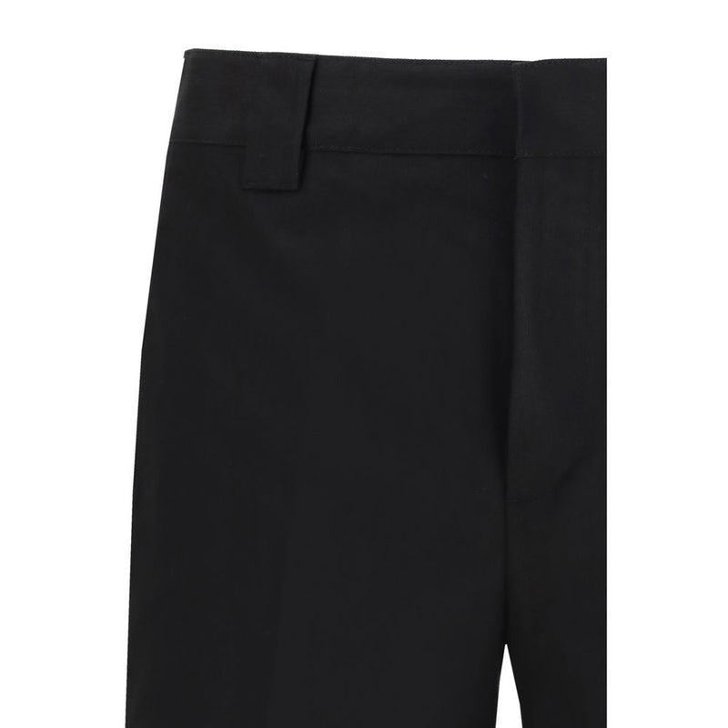 Golden Goose Black Cotton Chino Pants - Timeless Elegance