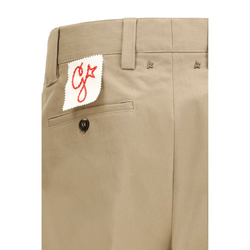Golden Goose Bicolor Cotton Chino Pants - Timeless Elegance