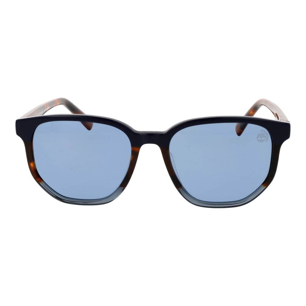 Lunettes de soleil Timberland en acétate marron