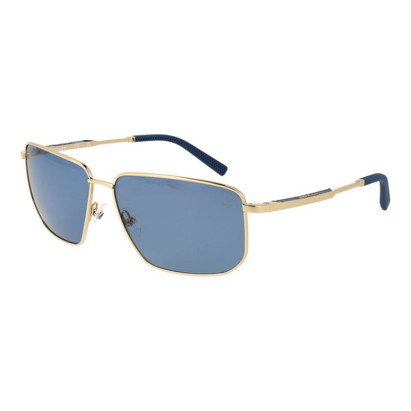 Timberland Gold Metal Sunglasses for Men