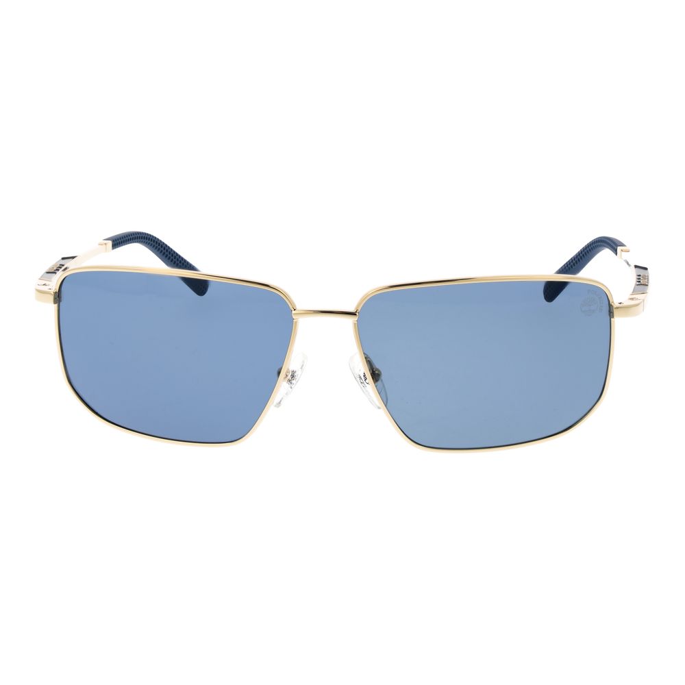 Lunettes de soleil en métal doré Timberland