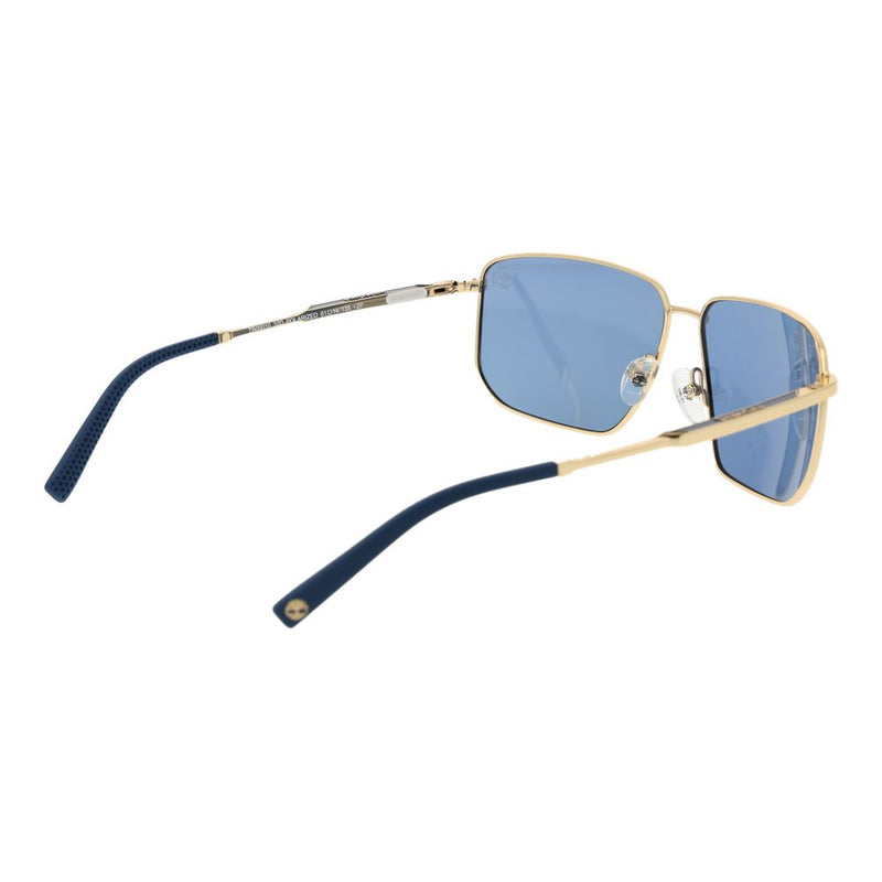 Timberland Gold Metal Sunglasses for Men