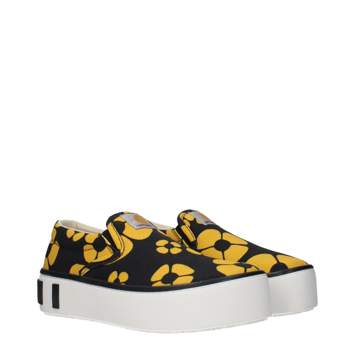 Marni Blue Fabric Slip-On Loafers for Women