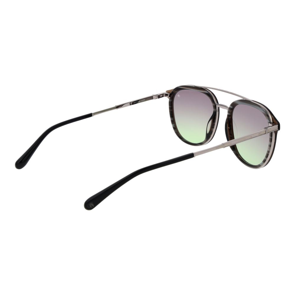 Lunettes de soleil en acétate marron Scotch &amp; Soda