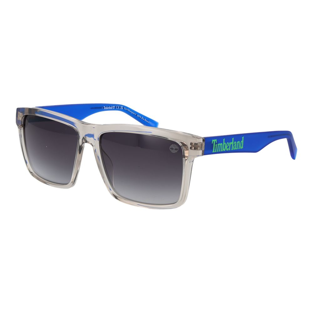 Lunettes de soleil en acier inoxydable gris Timberland