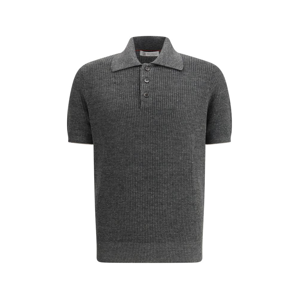 Brunello Cucinelli Sweatshirt en Coton Gris