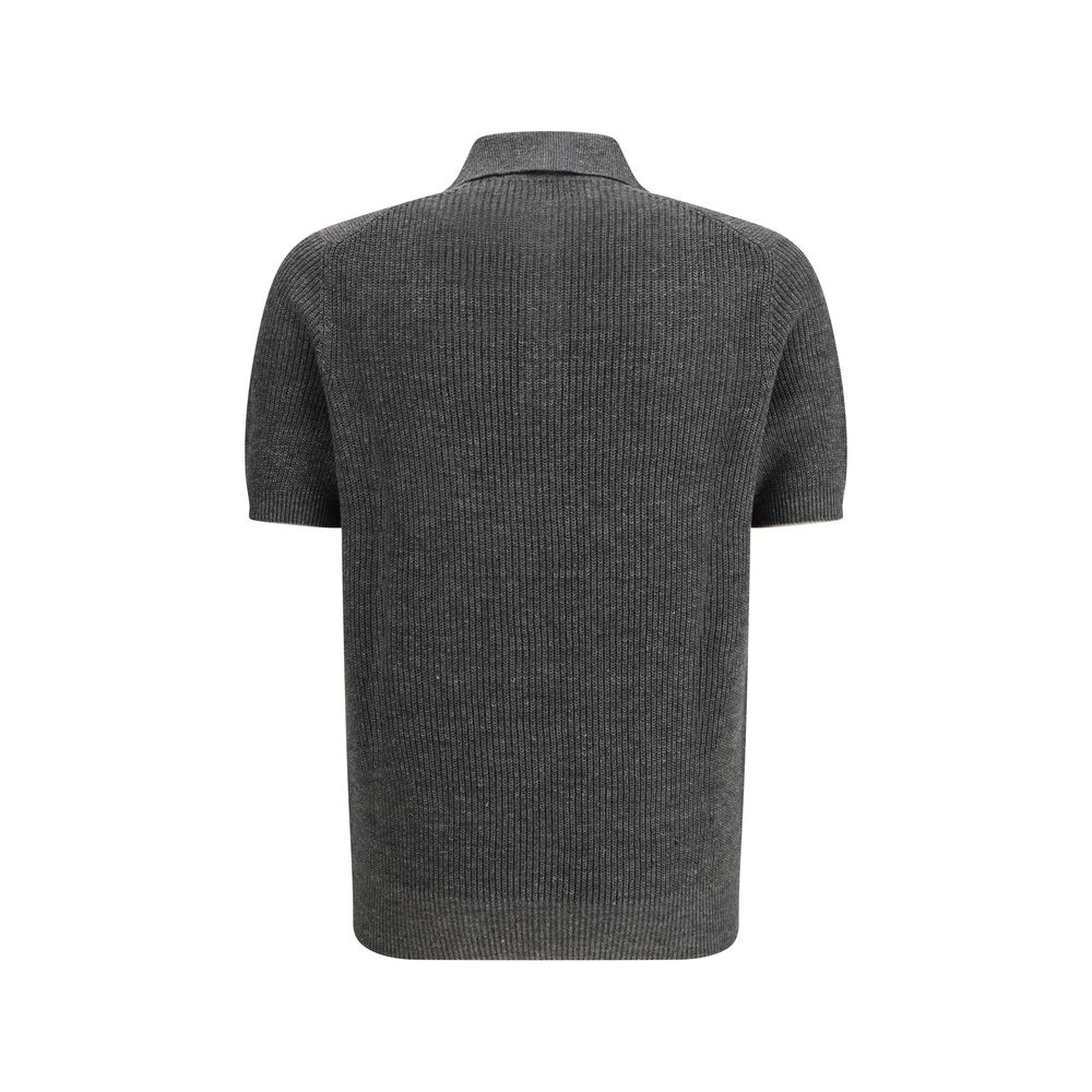 Brunello Cucinelli Sweatshirt en Coton Gris