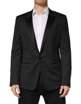 Veste blazer Dolce &amp; Gabbana Black Fantasy à simple boutonnage
