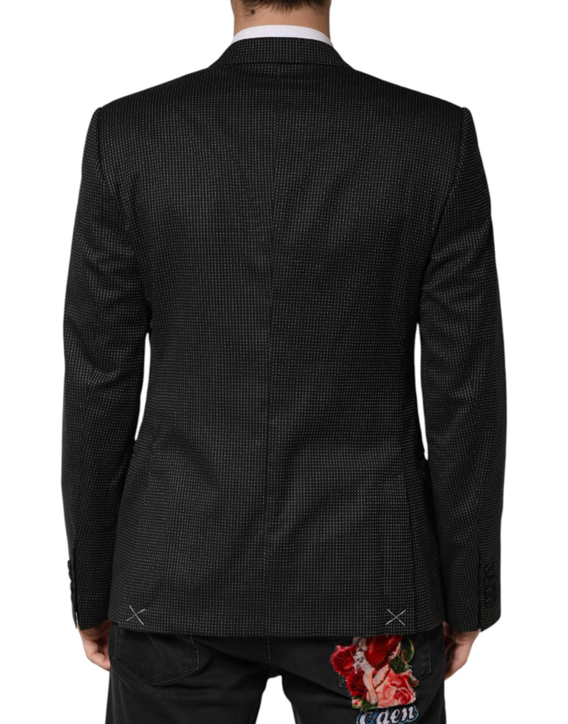 Veste blazer Dolce &amp; Gabbana Black Fantasy à simple boutonnage