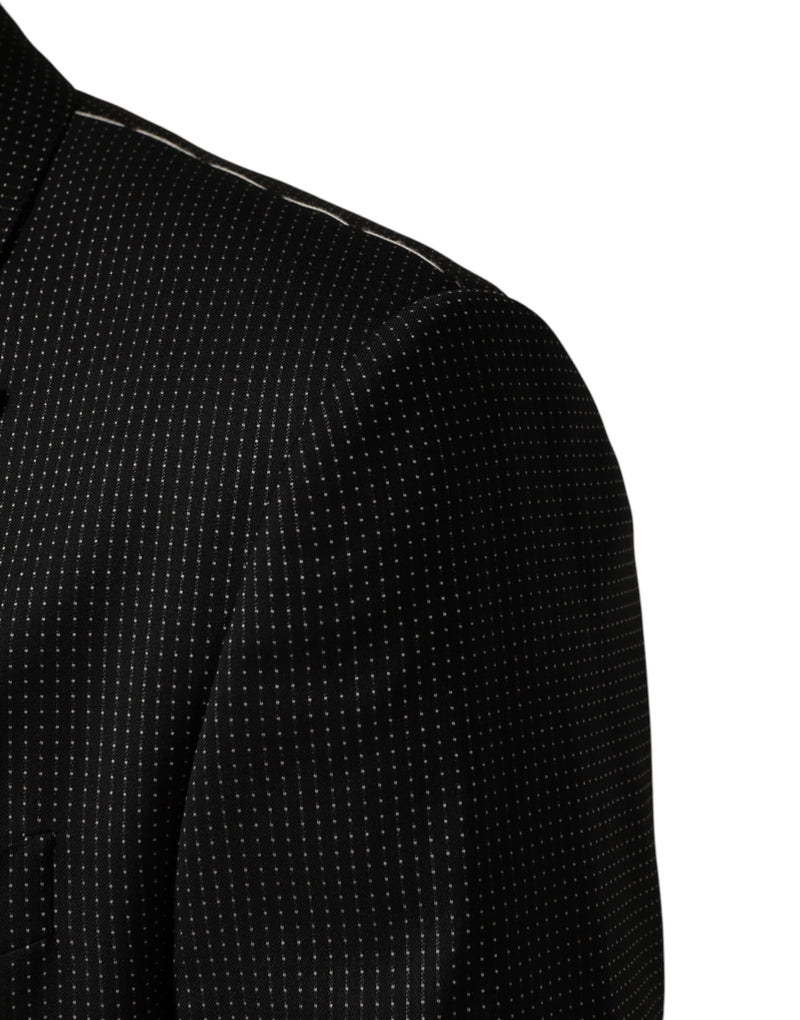 Veste blazer Dolce &amp; Gabbana Black Fantasy à simple boutonnage