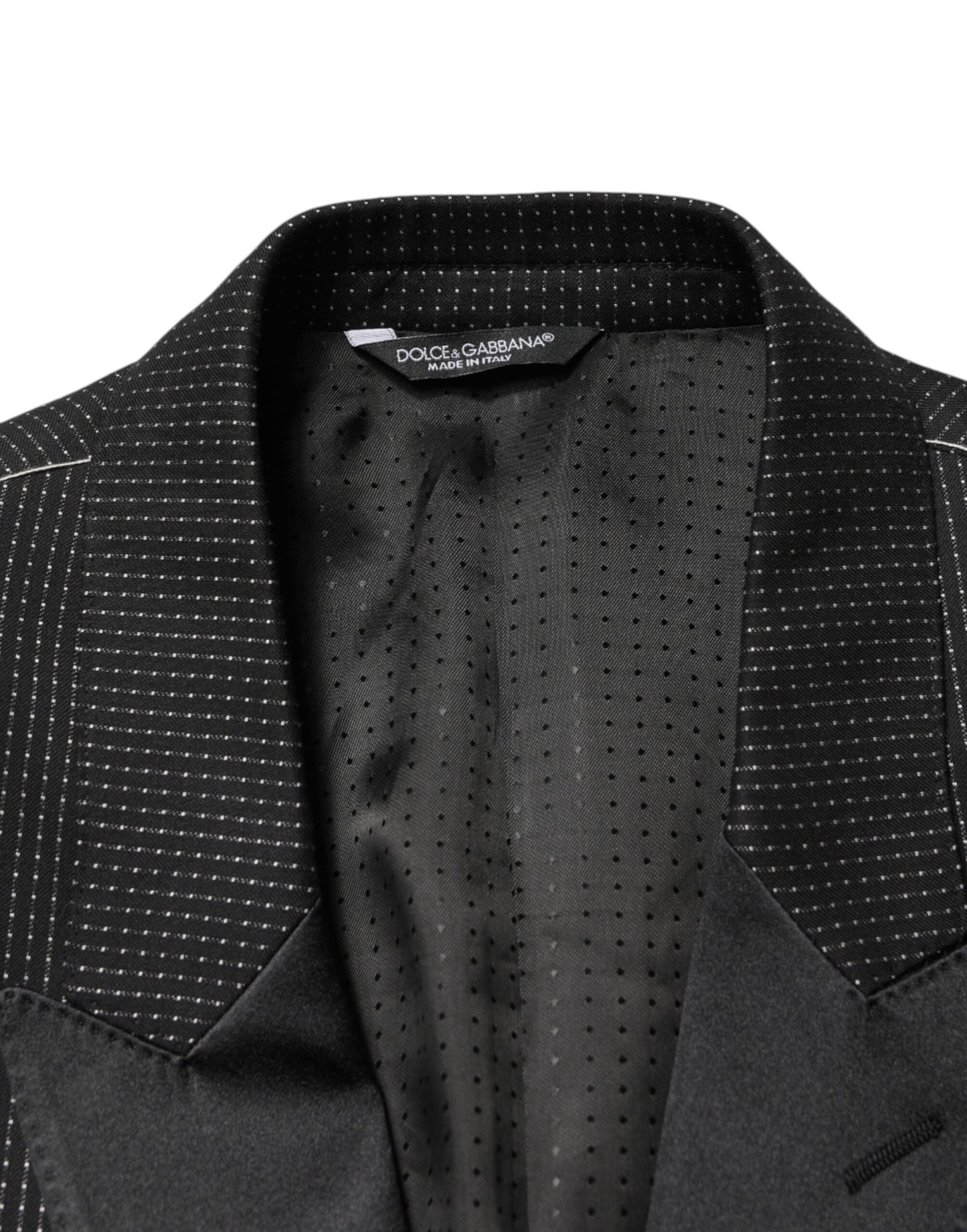 Veste blazer Dolce &amp; Gabbana Black Fantasy à simple boutonnage
