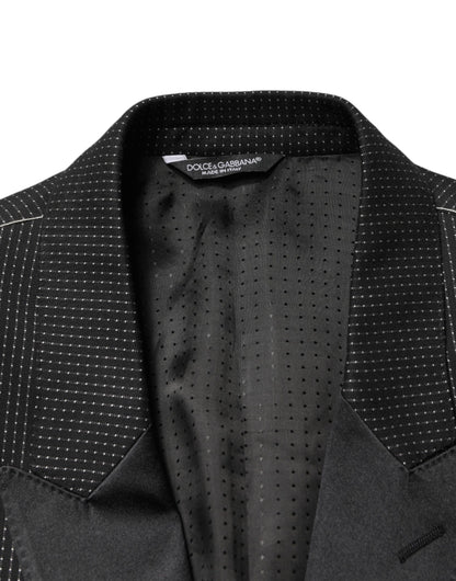 Veste blazer Dolce &amp; Gabbana Black Fantasy à simple boutonnage