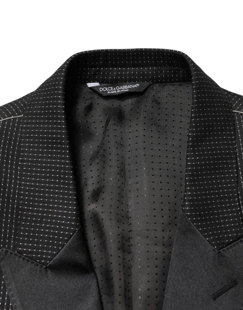 Veste blazer Dolce &amp; Gabbana Black Fantasy à simple boutonnage