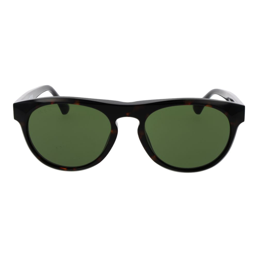 Lunettes de soleil en acétate marron Web