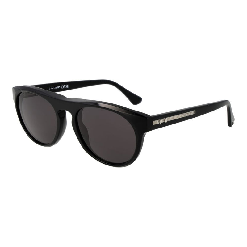 Lunettes de soleil en acétate noires Web