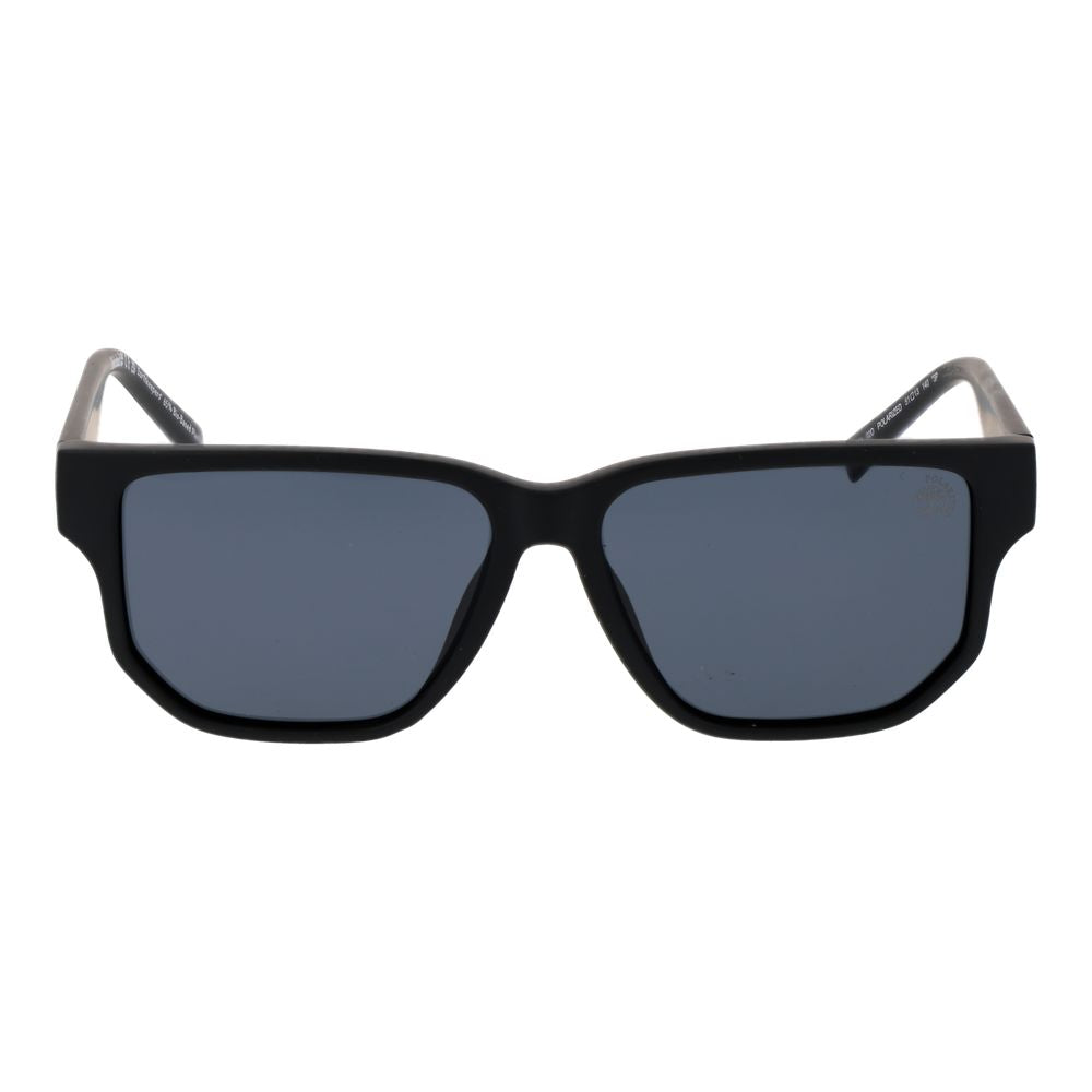 Lunettes de soleil Timberland noires en acier inoxydable