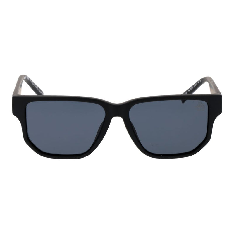 Lunettes de soleil Timberland noires en acier inoxydable