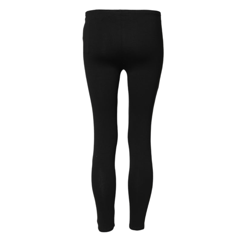 Alpha Massimo Rebecchi Black Skinny Mid Waist Cropped Pants