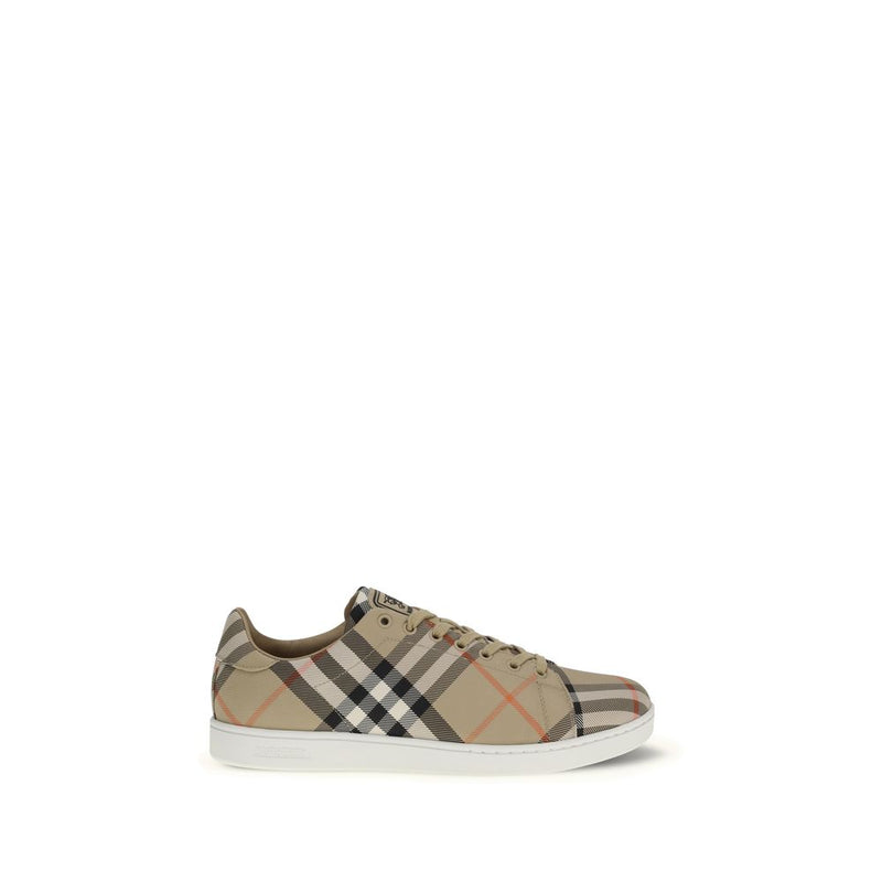 Baskets basses Burberry multicolores en polyamide