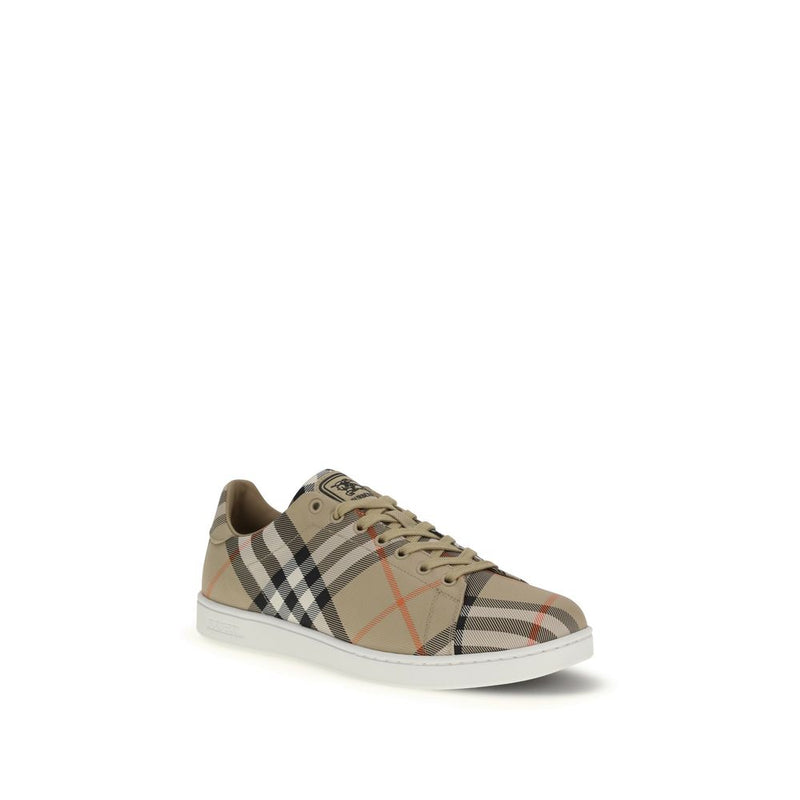 Baskets basses Burberry multicolores en polyamide