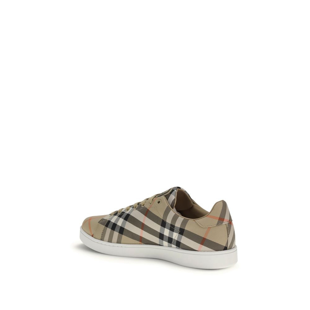 Baskets basses Burberry multicolores en polyamide