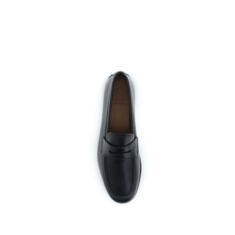 Church's Black Calf Leather Rother Slip-On Loafers