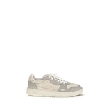 Axel Arigato Gray Calf Leather Bos Taurus Athletic Sneakers