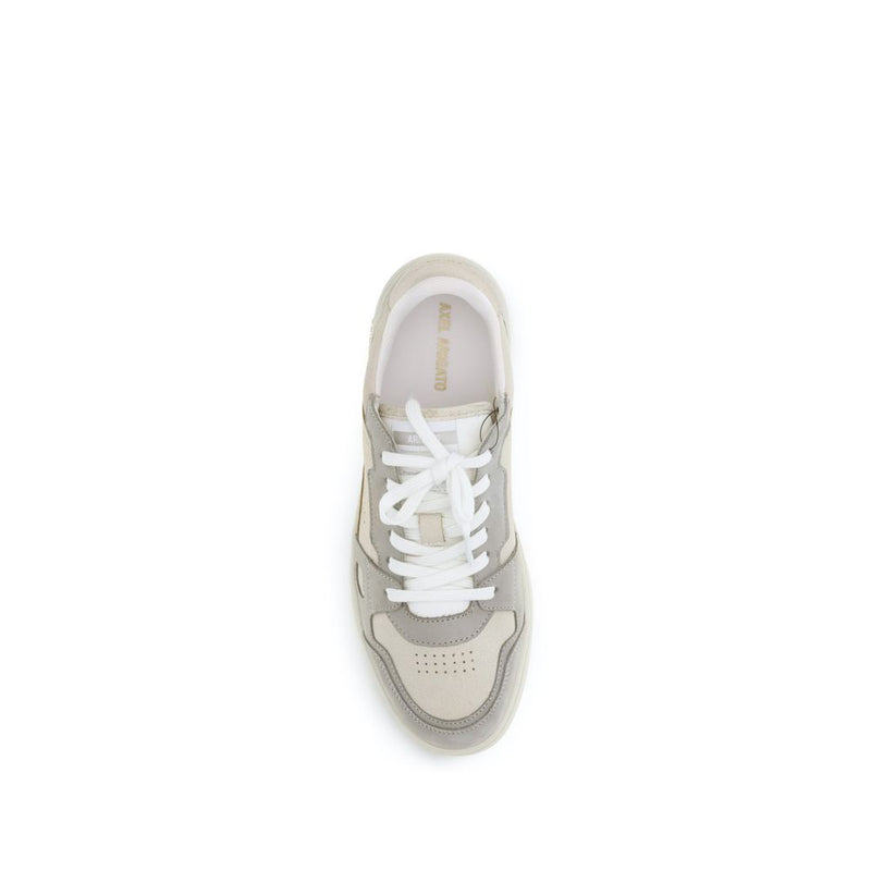 Axel Arigato Gray Calf Leather Bos Taurus Athletic Sneakers