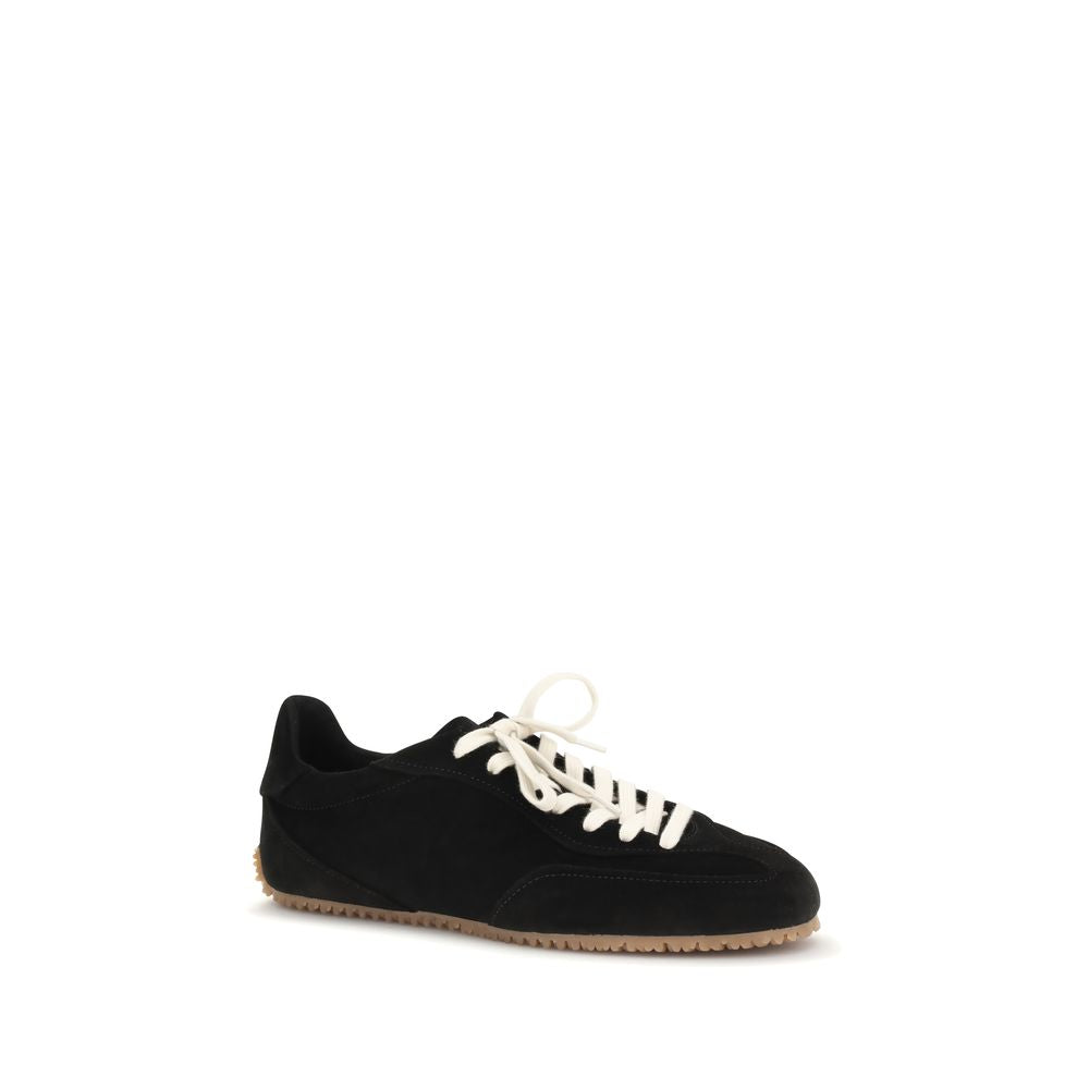 Axel Arigato Black Calf Leather Daze Runner Low Top Sneakers