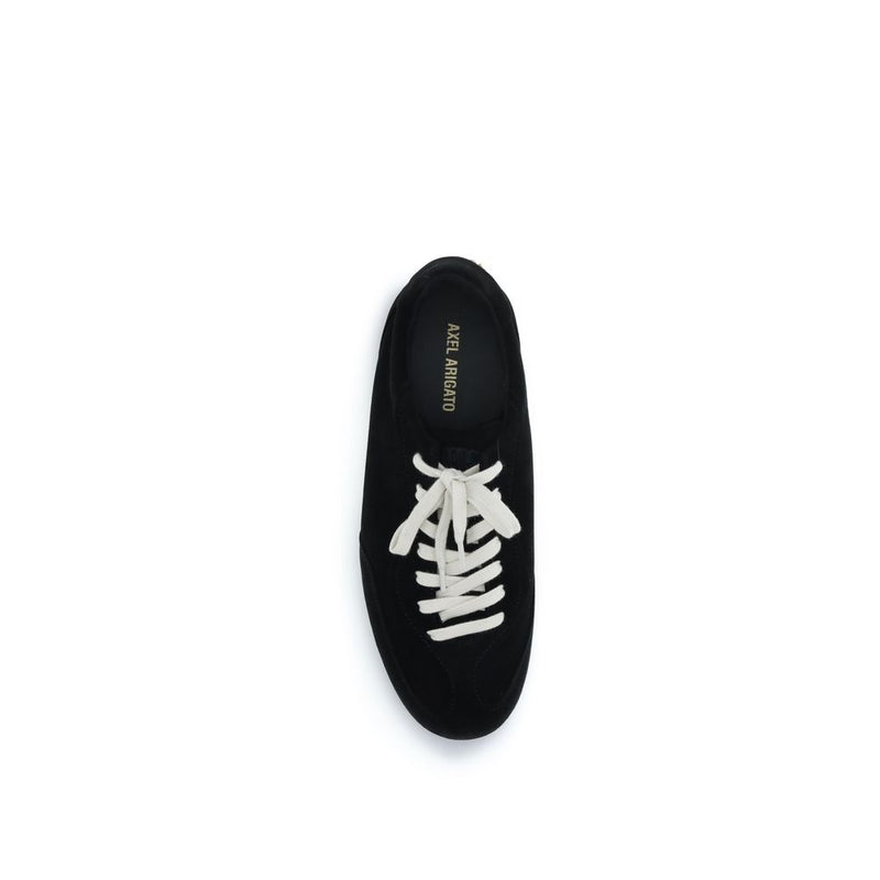 Axel Arigato Black Calf Leather Daze Runner Low Top Sneakers