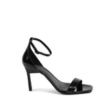 Calvin Klein Black Leather Stiletto Heel Sandals - HW0HW01831BEH