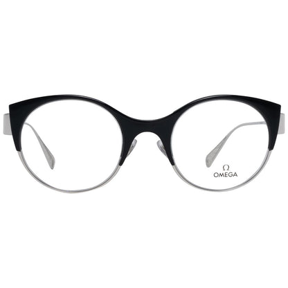 Lunettes Omega noires en métal et plastique (montures)