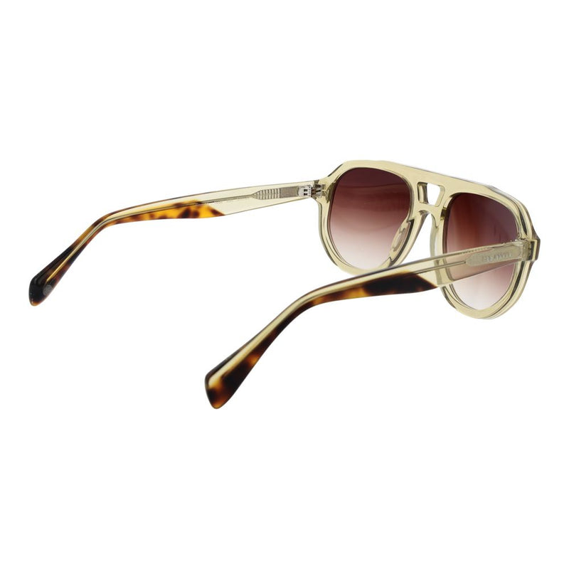 Ted Baker Olive Acetate Aviator Sunglasses