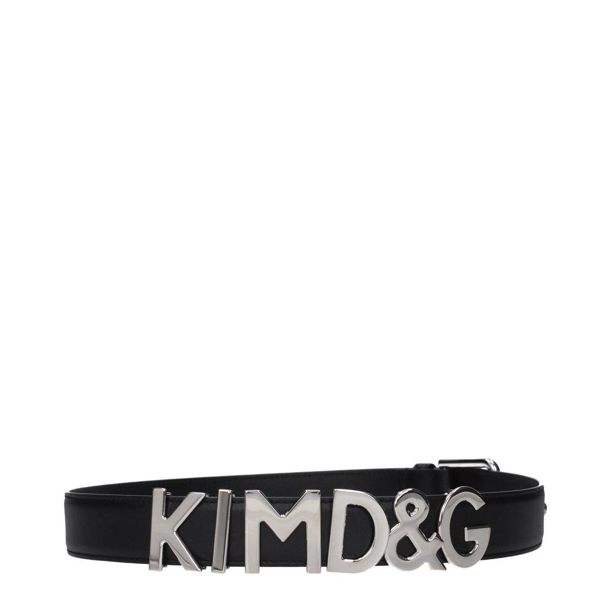 Dolce & Gabbana Black Leather Regular Belt - Timeless Luxury