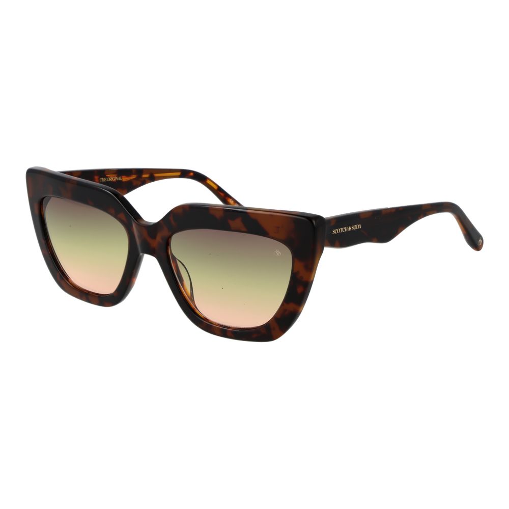 Lunettes de soleil cat-eye en acétate multicolore Scotch & Soda