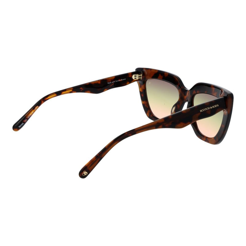 Scotch & Soda Multicolor Acetate Cat Eye Sunglasses