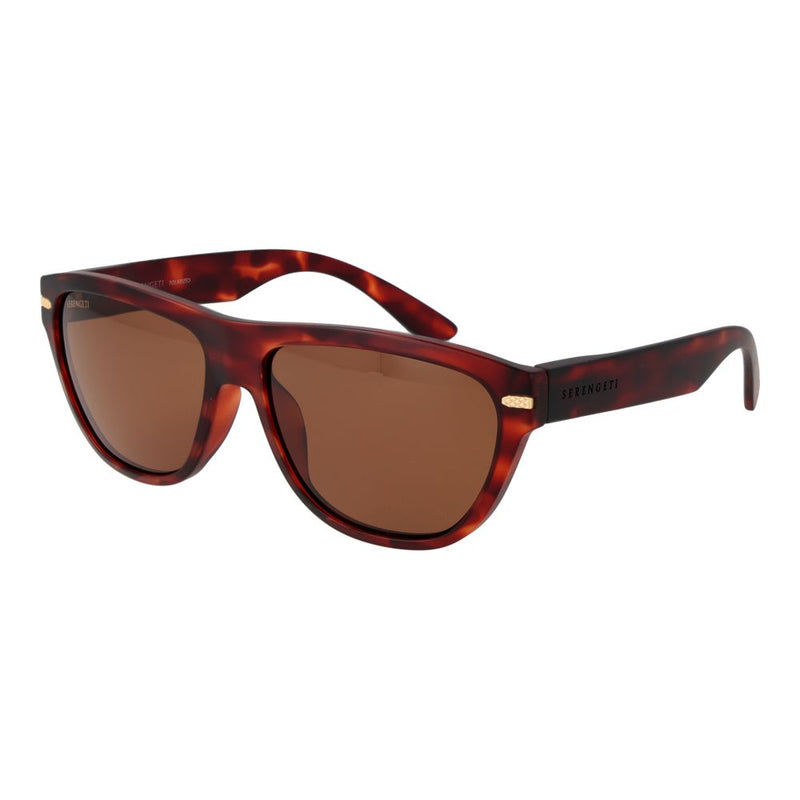 Lunettes de soleil Serengeti marron - Unisex avec verres polarisés