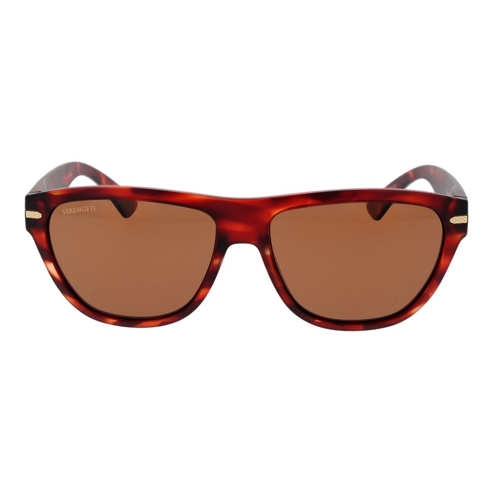 Lunettes de soleil Serengeti marron - Unisex avec verres polarisés