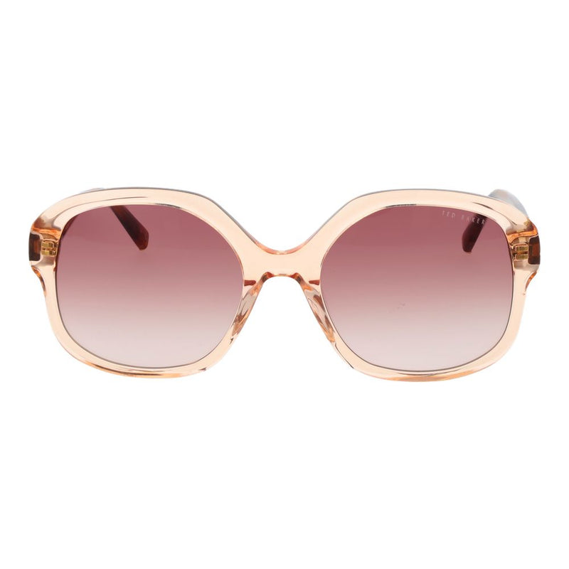Lunettes de soleil en acétate rose Ted Baker