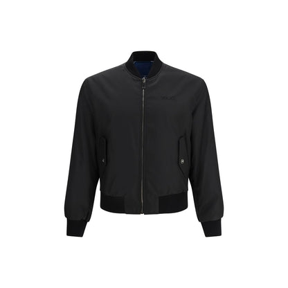 Bomber Versace en polyamide noir