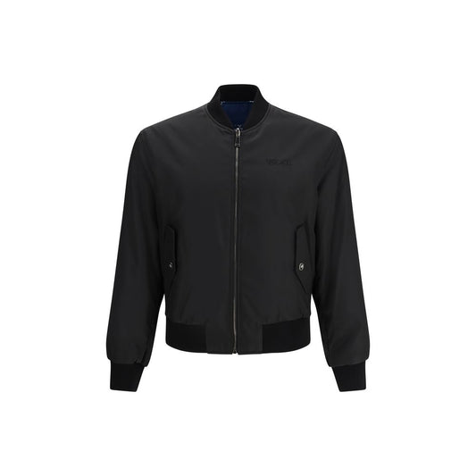 Bomber Versace en polyamide noir