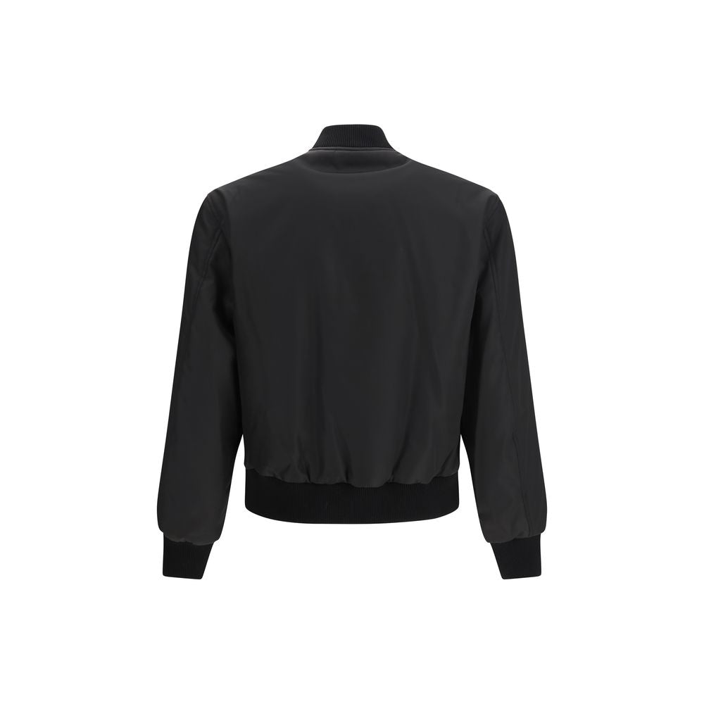 Bomber Versace en polyamide noir